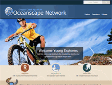 Tablet Screenshot of oceanscape.aquarium.org